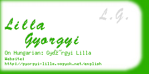 lilla gyorgyi business card